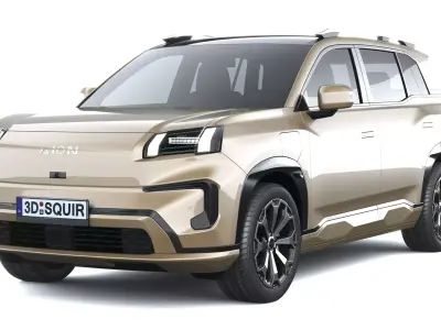 GAC Aion V 2025 3D model