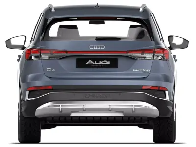 Audi Q4 e-tron S-line 2022 3D model