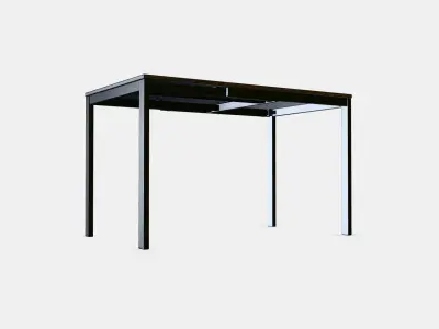 VANGSTA Extendable Table 2 Low-poly 3D model