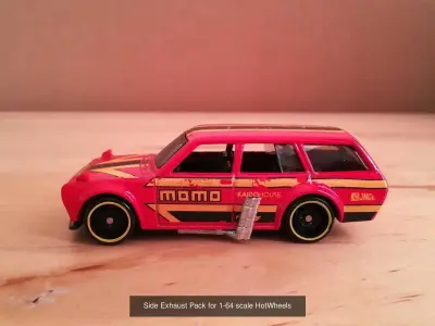 1-64 scale Custom HotWheels Exhaust Pack