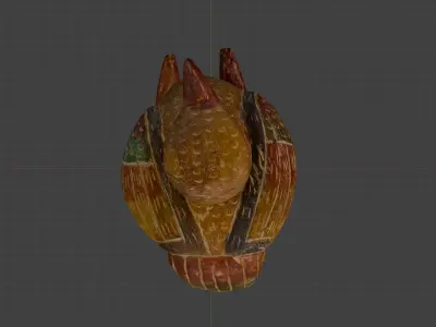 dodo wood  3D model