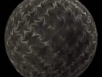 Metal Materials 55- Metal panels By Painting - Pbr 4k Seamless Texture