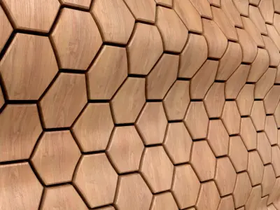 Parametric Wall 03 3D model