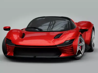 Ferrari Daytona 22 3D model