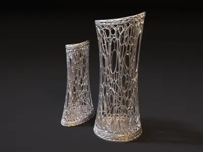 Decorative vases 3D print model