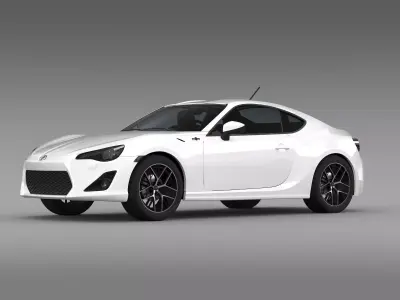 Toyota 86 Prototype 2011 3D model