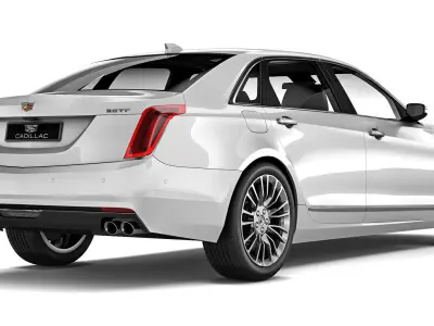 Cadillac CT6 2016 3D model