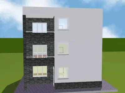 House 22 3D print model