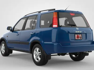 Honda CR-V JDM 2001 3D model