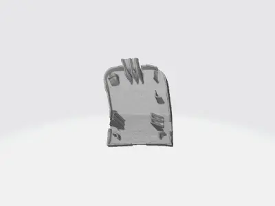 Renault kiger Front Bumper Tow cover 3D print model