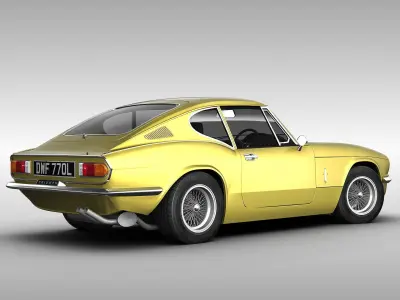 Triumph GT6 MK3 1973 3D model