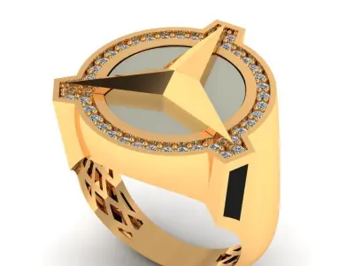 men ring 401001 3D print model