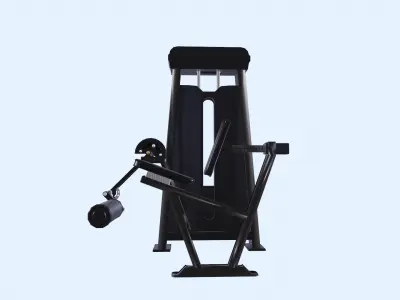Legextension machine 3D model