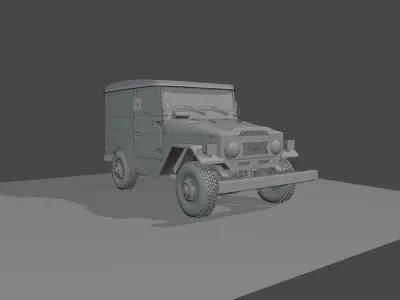 Toyota fj40 Landcruiser 3D model