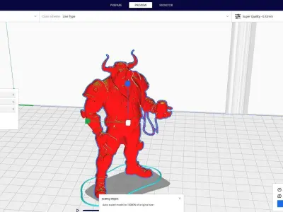steampunk character 1 3D print model
