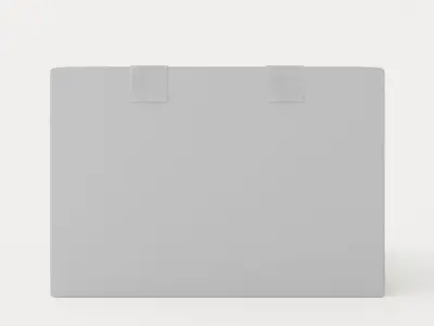 Lucky Continental Bed 160x200 Memory Low-poly 3D model