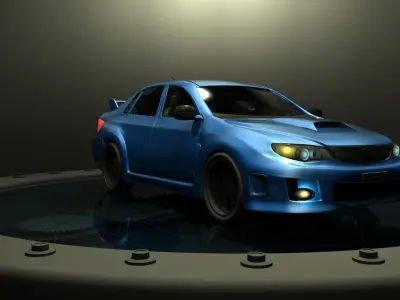Subaru Impreza STI 3D model