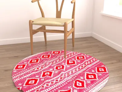 Rugs No 1018 Low-poly 3D model