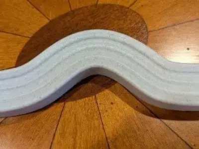 Art Deco Style Photo Wave Stand 3D print model