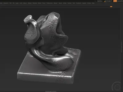 Modern Abstract Decorative sculpture 3d print model 28 3D print model