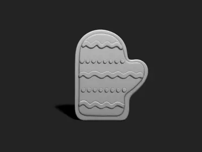 Christmas Cookie Ornament - Pendant -  Christmas Tree 6 3D print model