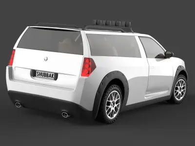 SUV Truck Concept 2020 3D model