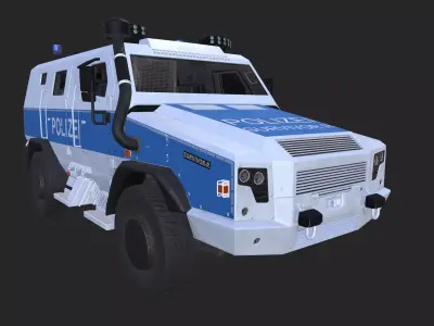 RMMV Survivor R Low-poly 3D model