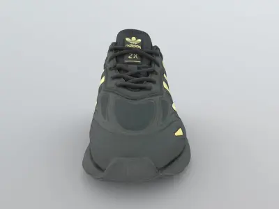 Adidas ZX 2K Boost 2-0 sneaker Low-poly 3D model