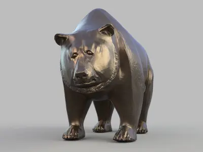 Bear Exchange 3D model
