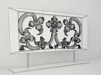 Wood Carving 3D model