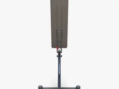 Adjustable bench 3D model