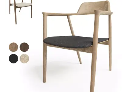 Hiroshima Loungechair 3D model
