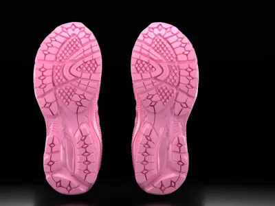 New Balance 2002R 3D print model