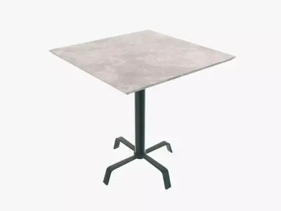 Coffee table square 3D model