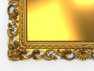 carved frame  3D model purchase