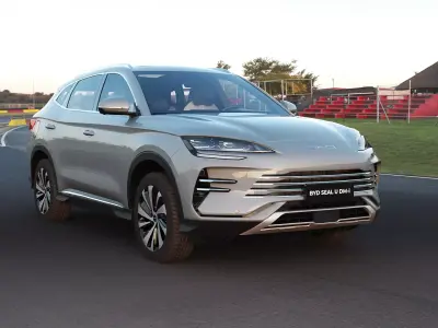 2026 BYD SealU DM-i With lowpoly interior Low-poly 3D model