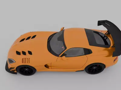 Dodge Viper ACR 3D model