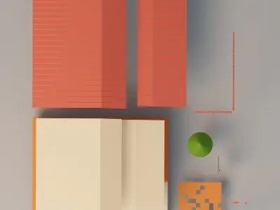Lopwpoly House 9 Low-poly 3D model