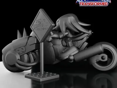 KNUCKLES - SONIC and ALL-STARS RACING TRANSFORMED 3D print model