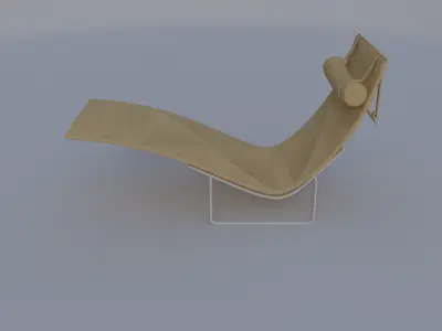 Sunbedoutdoor2 3D model