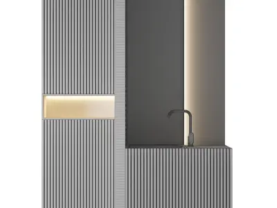 Luxury Bathroom 128 3D model