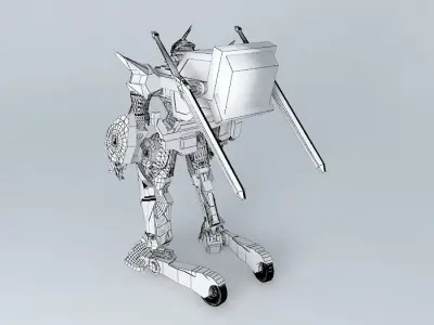 Lancelot robot Free 3D model