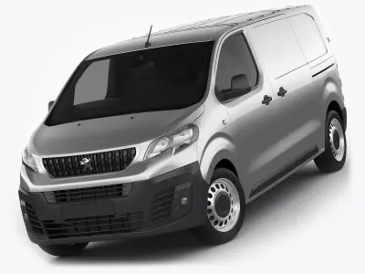 Peugeot Expert 2016 panel van 3D model
