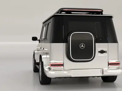 2022 Mercedes G-Class EQG SUV Electric 3D model