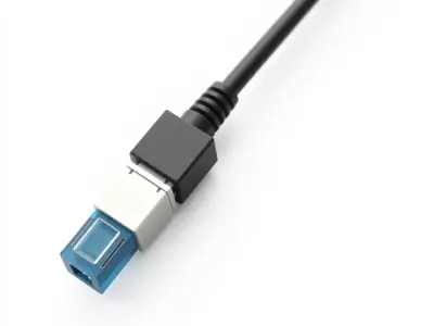 USB  Cable Connector Model Pack for Electronic Devices Low-poly 3D model
