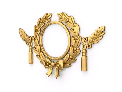 carved classic decorative ornament cnc 3d printing stl 59 3D model