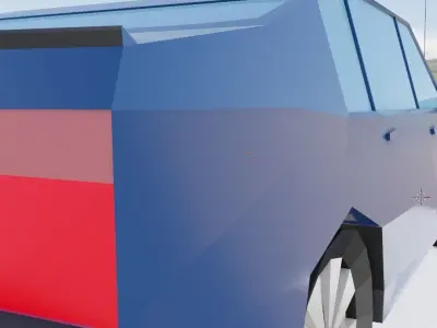  Low poly Race car 3D model