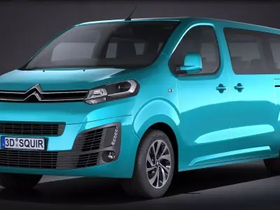 Citroen SpaceTourer 2016 3D model