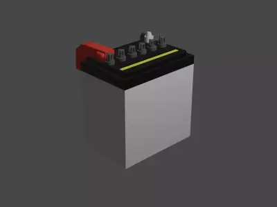 Akumulator battery 3D model