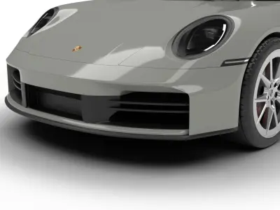 Porsche 911 Carrera 2025 S 3d model 3D model